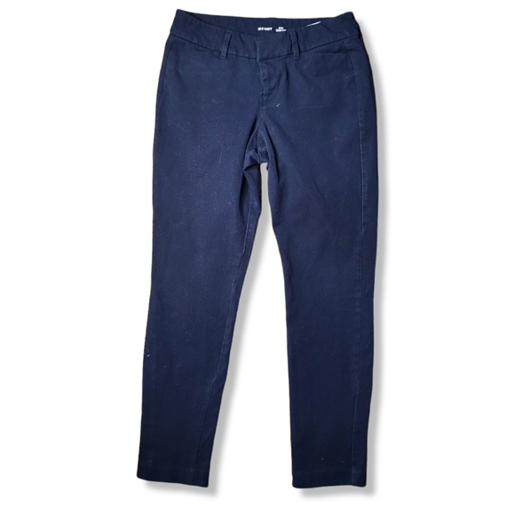 Old Navy Pixie Skinny Leg Stretch Pants sz 2 - Never Fade Blue